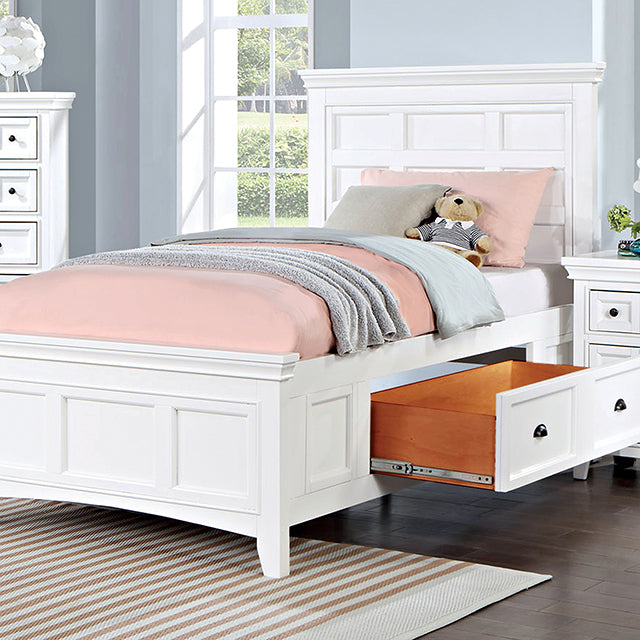 Castile White Bed