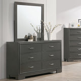 Alison Metallic Gray Dresser