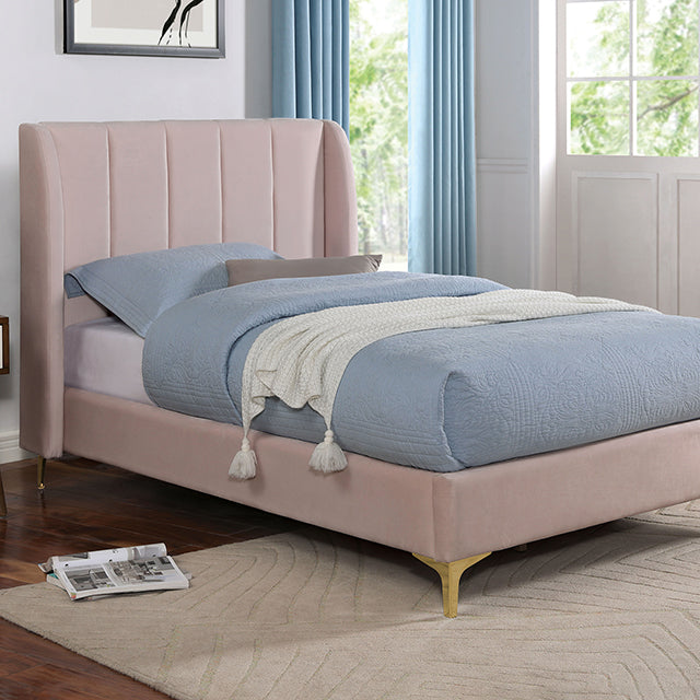 Pearl Light Pink Bed