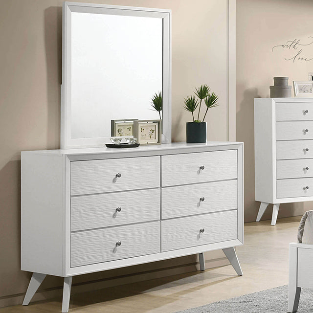 Dortmund White Dresser