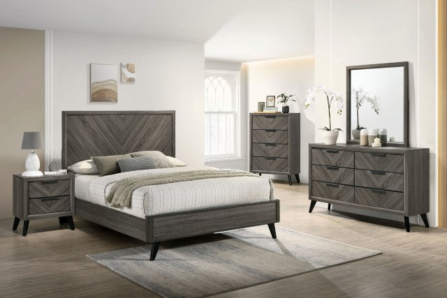 Vagan Gray Bed