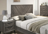 Vagan Gray Bed