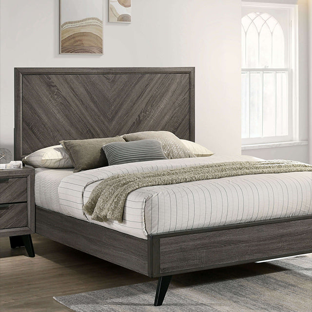 Vagan Gray Bed