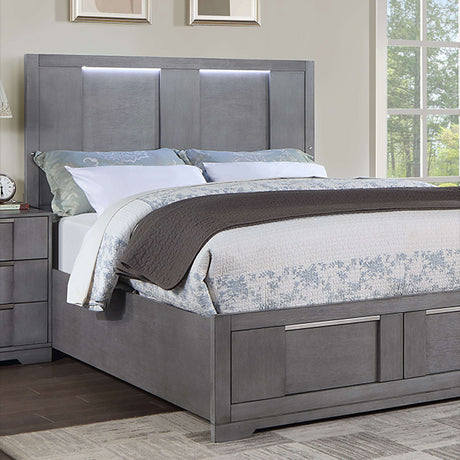 Regulus Gray Bed