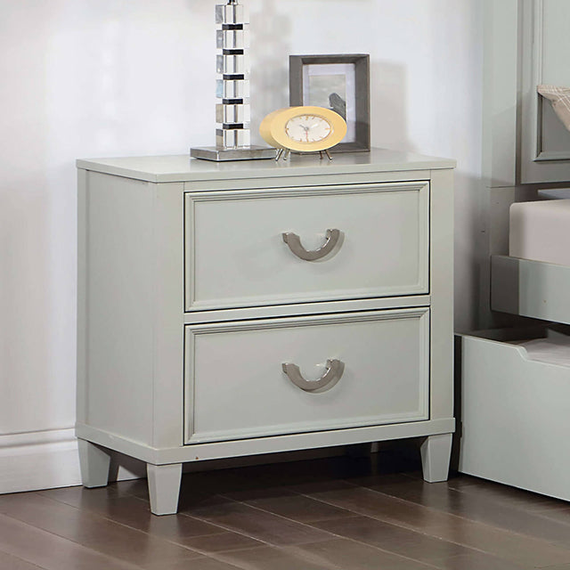 Lycorida Gray Night Stand