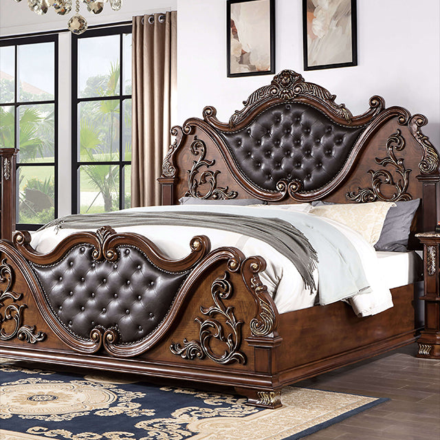 Esparanza Brown Cherry Bed