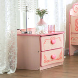 Nightstand - Assembled Pink Youth Bedroom