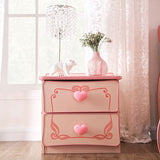 Nightstand - Assembled Pink Youth Bedroom