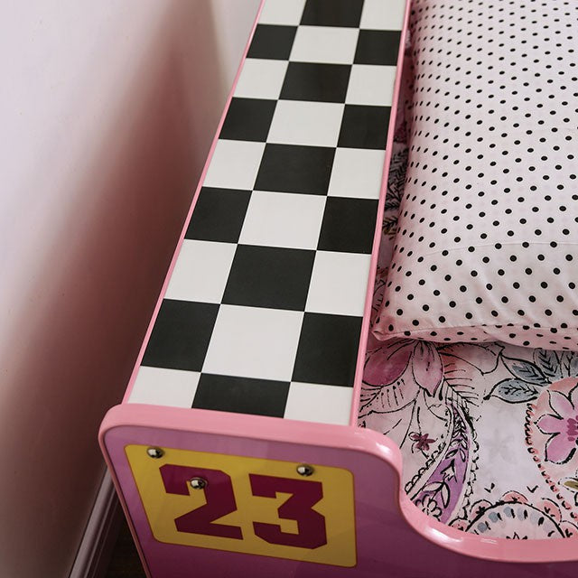 Pretty Girl Car Bed Pink Youth Bedroom