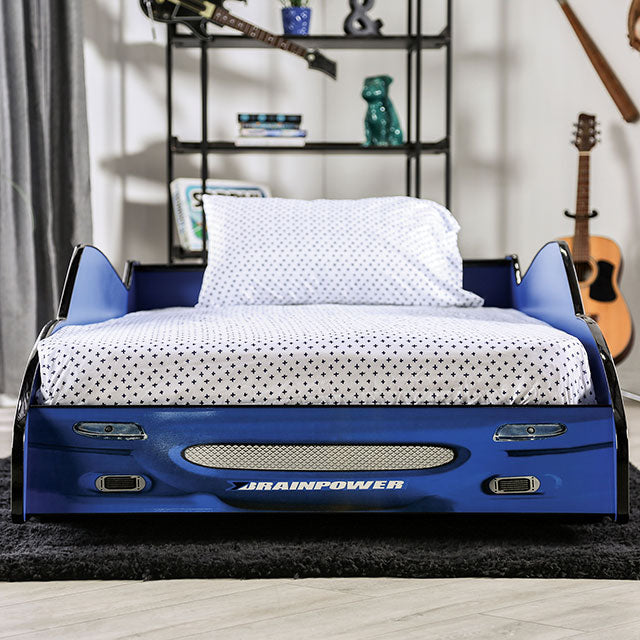 Dustrack Blue Bed