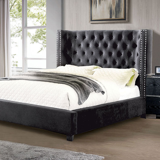 Cayla Dark Gray Bed