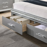 Maddie Silver Bed