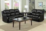 Cranley Black Double Reclining Living Room Set