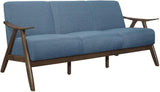 Damala Blue Living Room Set