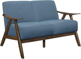 Damala Blue Living Room Set