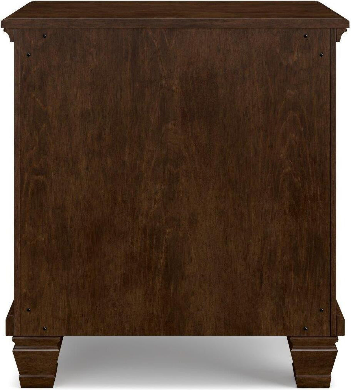 Danabrin Rich Brown Cherry Panel Bedroom Set