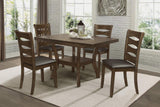 Darla Brown Extendable Dining Room Set