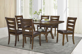 Darla Brown Extendable Dining Room Set