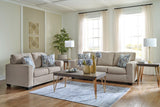 Deltona Living Room Set In Parchment