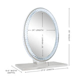 Diamond Collection OVAL Premium Illuminated Vanity Mirror