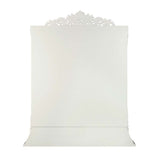 Adara Antique White Finish Curio