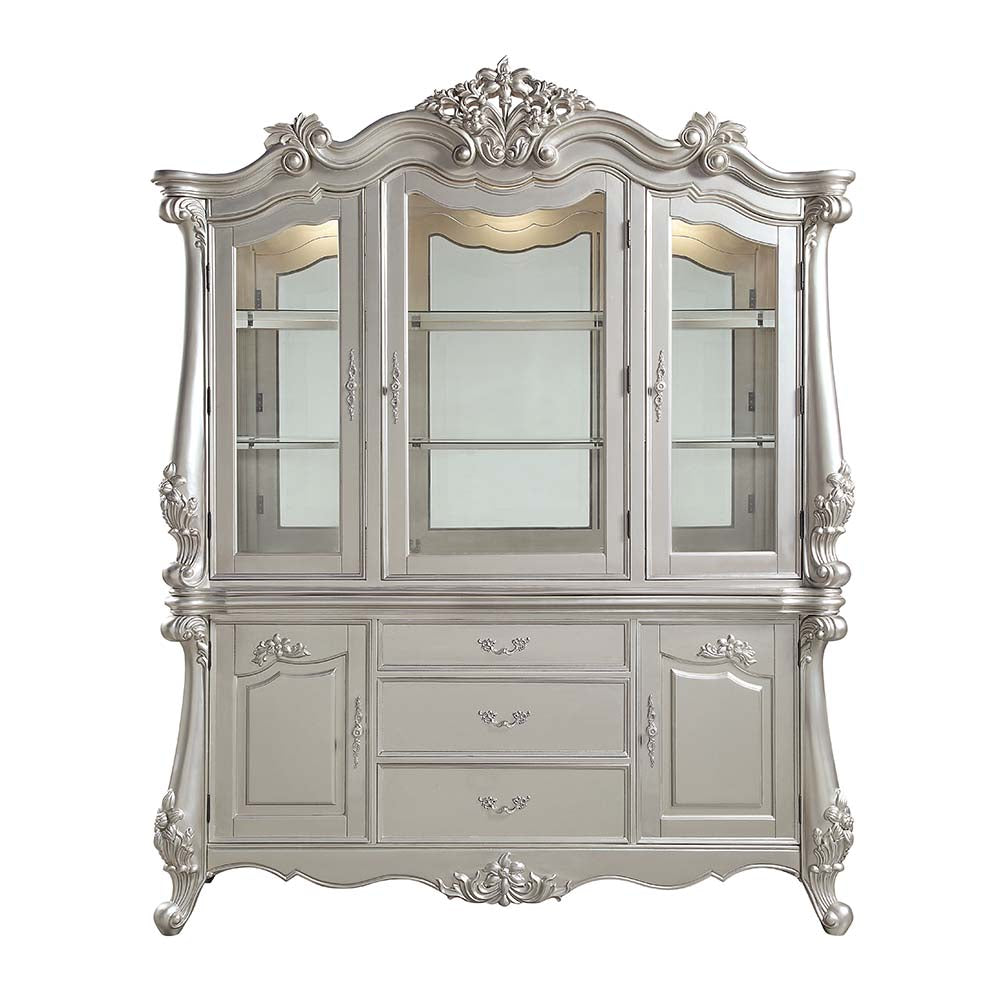 Bently Champagne Finish Hutch & Buffet