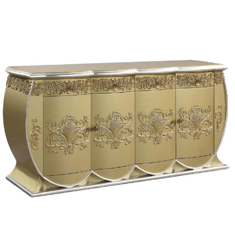 Bernadette Gold Finish Server