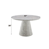 Kacey Round Dining Table