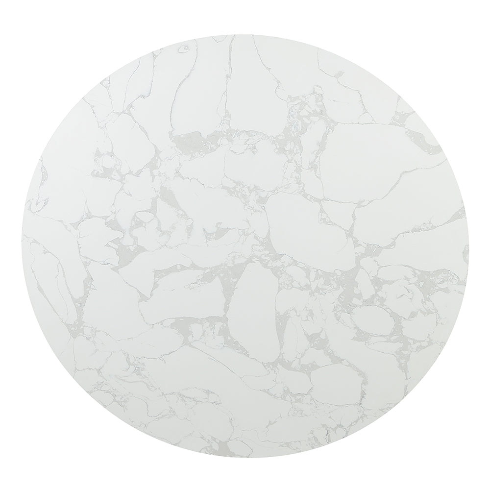 Clayten Round Dining Table w/Marble