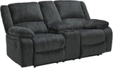 Draycoll Reclining Living Room Set In Slate