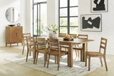 Dressonni Brown Extendable Dining Room Set