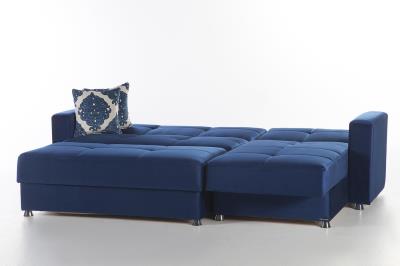 Elegant Ottoman (Roma Navy) 1 Piece