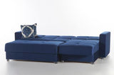 Elegant Ottoman (Roma Navy) 1 Piece