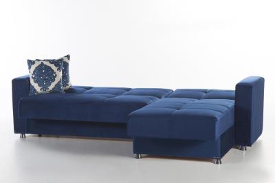 Elegant Ottoman (Roma Navy) 1 Piece