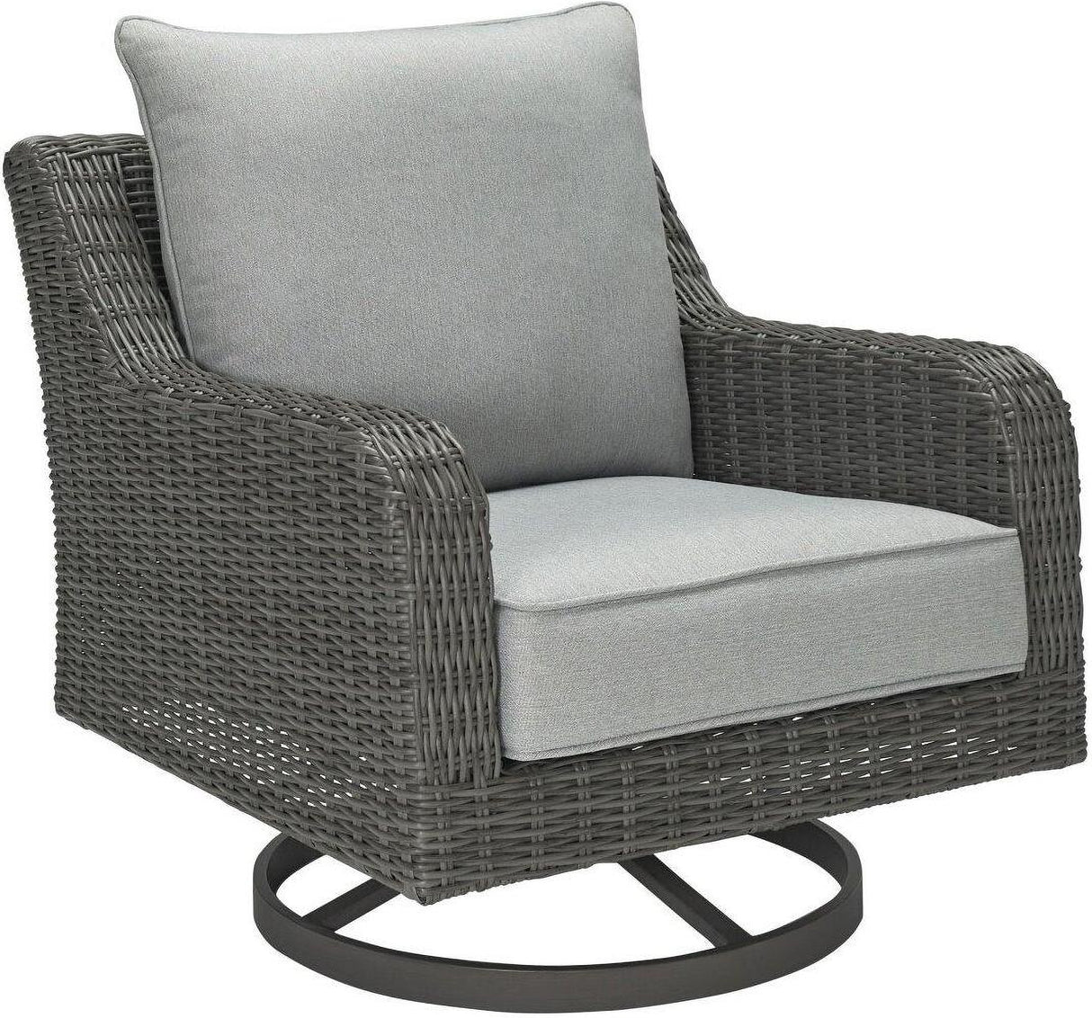 Elite Park Gray Outdoor Conversation Set