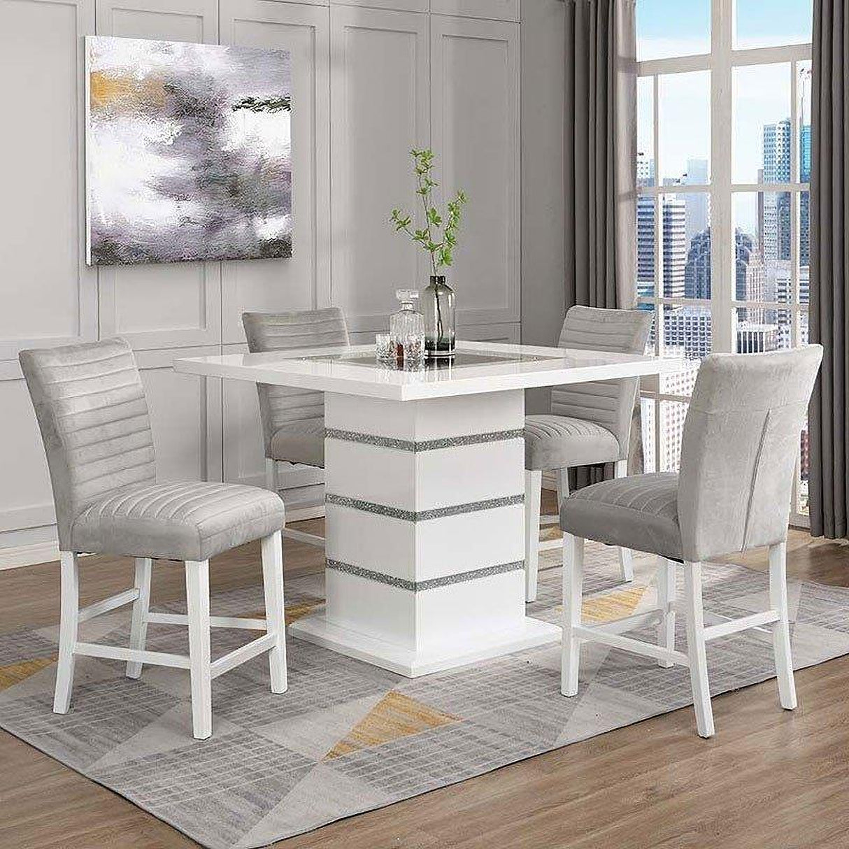 Elizaveta Counter Height Dining Room Set