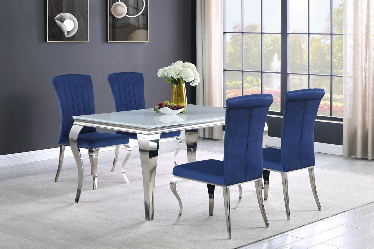 Ellie Mirror Round Dining Room Set