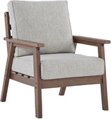 Emmeline Brown And Beige Outdoor Conversation Set