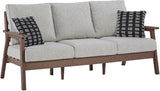 Emmeline Brown And Beige Outdoor Conversation Set