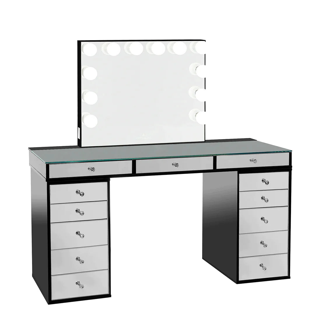 SlayStation® Pro 2.0 Mirrored Tabletop + 5 Drawer Units Bundle