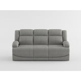 Camryn Chocolate Power Double Reclining Sofa