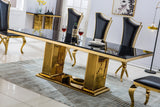 DT311GMB MARBLE DINING TABLE