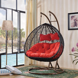 F03D DOUBLE SEATER SWING EGG CHAIR