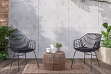 Zuberi Black/Natural Patio Set 3 Piece