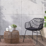 Zuberi Black/Natural Patio Set 3 Piece