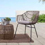 Zuberi Black/Natural Patio Set 3 Piece