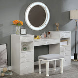 Yasmine Luminous White Vanity