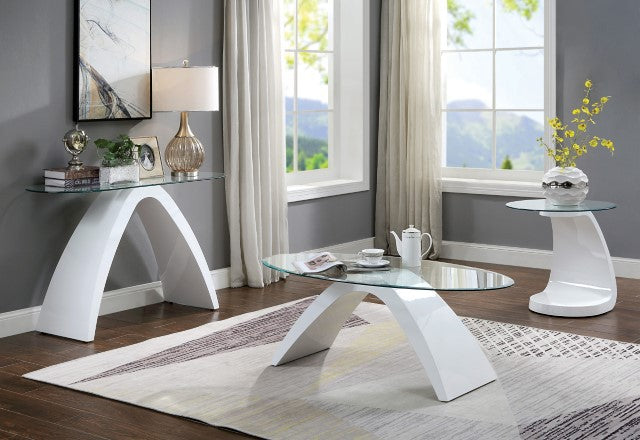 Nahara White Coffee Table