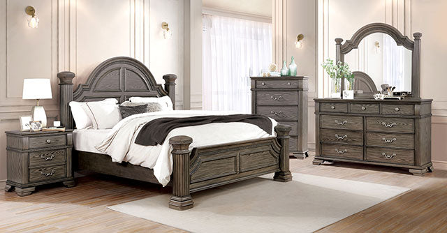 Pamphilos Gray Bed