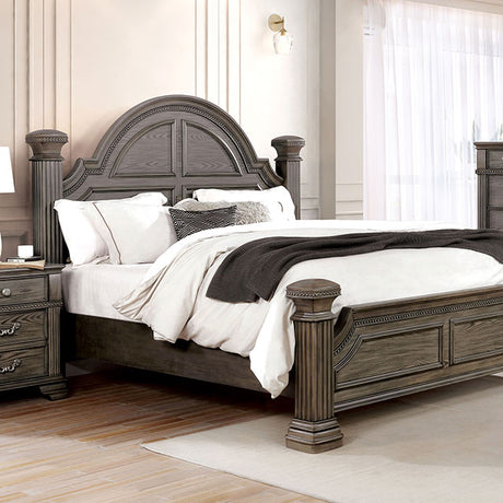 Pamphilos Gray Bed